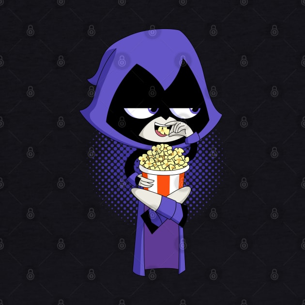 Raven Pop Corn by Atpidarp